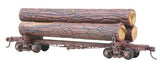 102 Kadee / Log Car Skeleton w/Load  (HO Scale) Part # 380-102