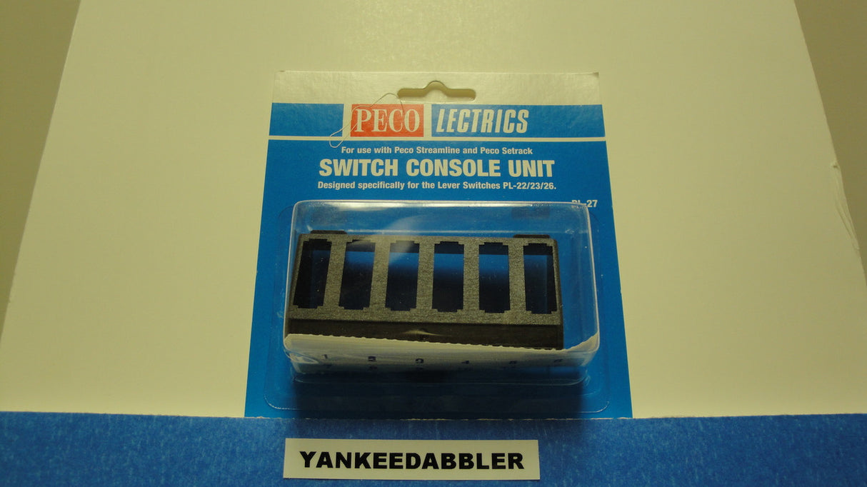 PL-27 Peco / PL-27 SWITCH CONSOLE (SCALE=ALL ) Part # PCO-PL-27