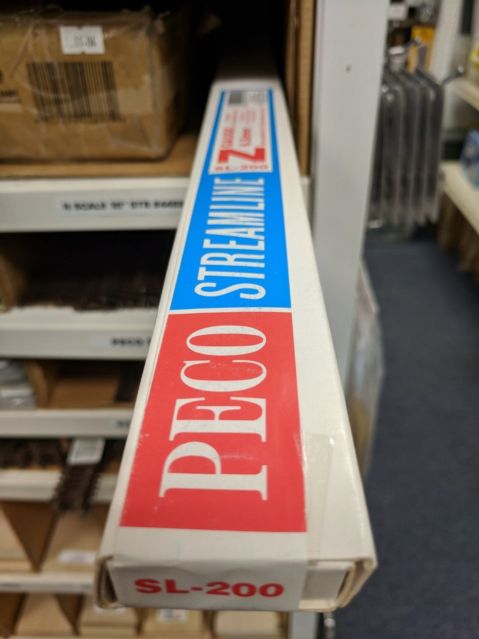 SL-200 Peco / SL-200 HO Flex Track for Z Scale Code 60 (SCALE=Z ) Part # PCO-SL-200