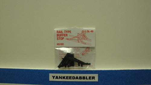 SL-40 Peco / SL-40 HO BUMPER    RAIL BUILT TYP (SCALE=HO ) P Part # PCO-SL-40