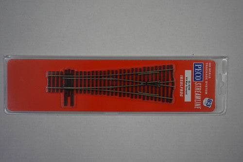 SL-8348 Peco / SL-8348 HO Code 83   4 Wye Insulfrog Turnout <p>(SCALE=HO Part # PCO-SL-8348