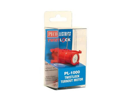 Peco PL-1000 Twistlock Turnout Motor N, HO or O Scale