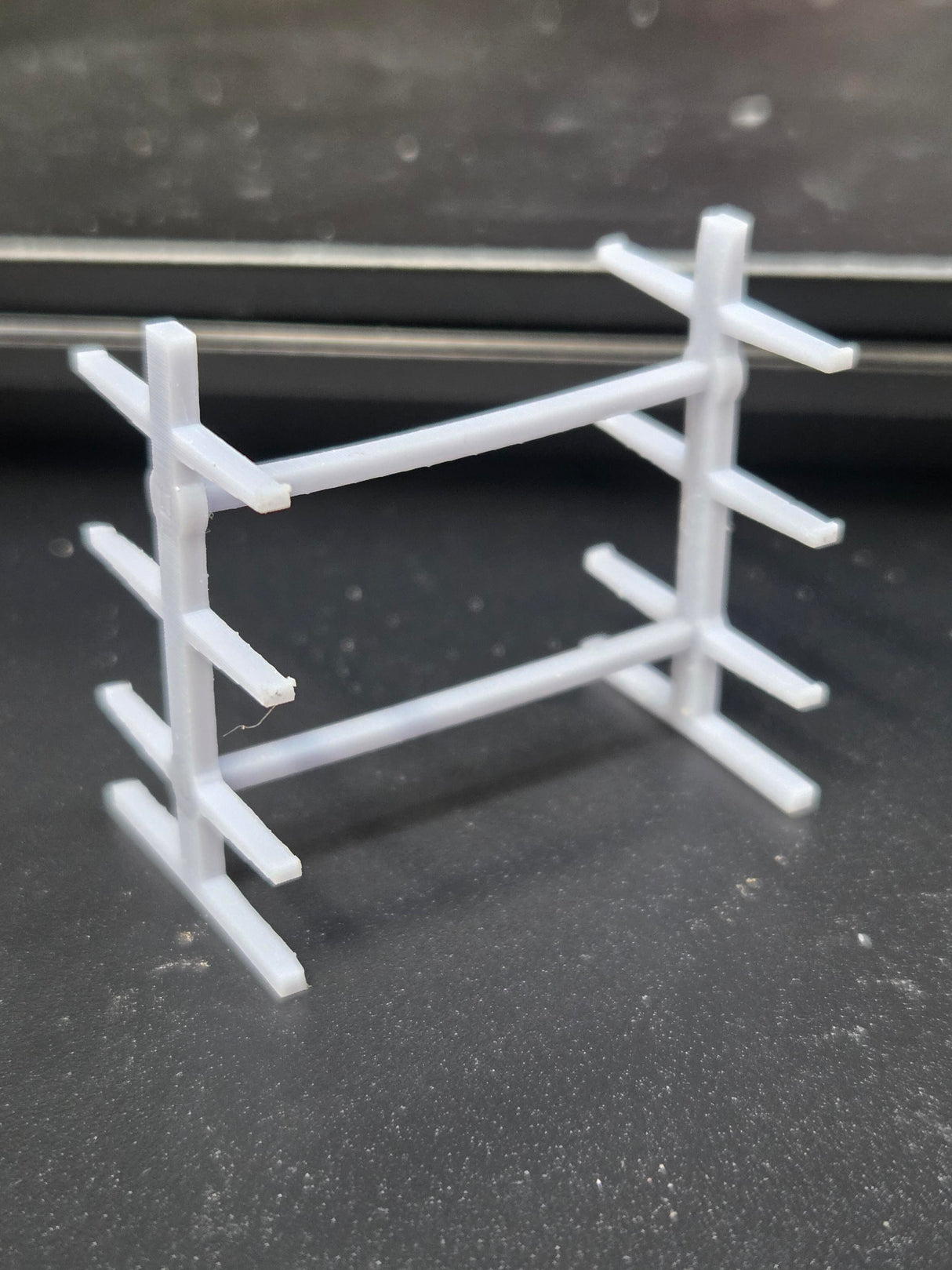 3GResinprints B-00037 Raw Material Racks (1 per package) HO Scale