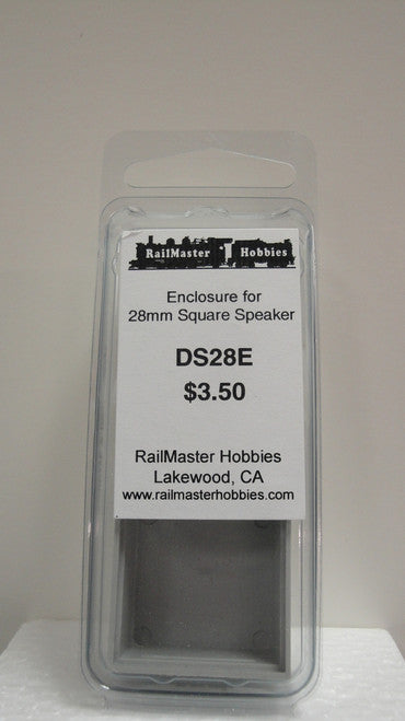 DS28E Rail Master / Speaker Enclosure For DHB28 (Scale=HO) Part # = RMT-DS28E