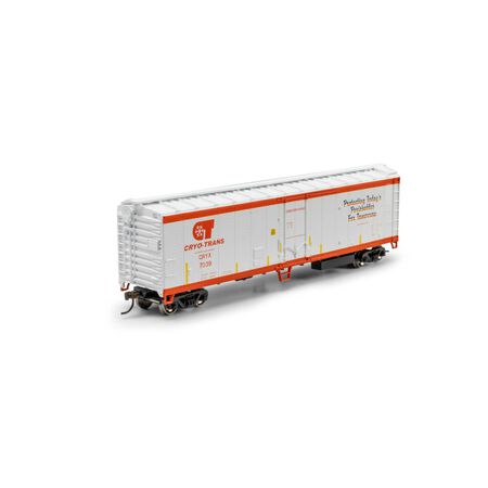 Athearn RND-1440 50' Smooth Side Mechanical Reefer, CRYX 'Cemetery Road' #7039 HO Scale