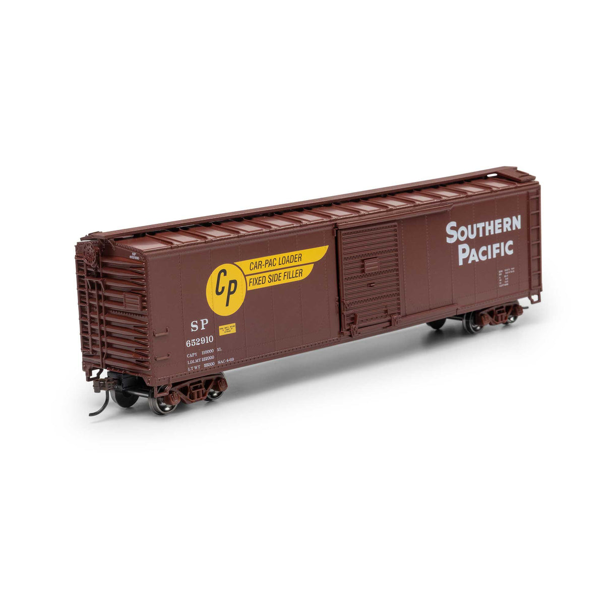 Athearn RND15100 50' PS-1 Single Sliding Door Box, SP #652910 HO Scale