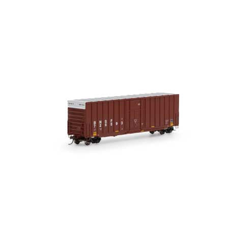 Athearn RND1511 50' Ext Post High Cube Plug Boxcar, BNSF #726593 HO Scale