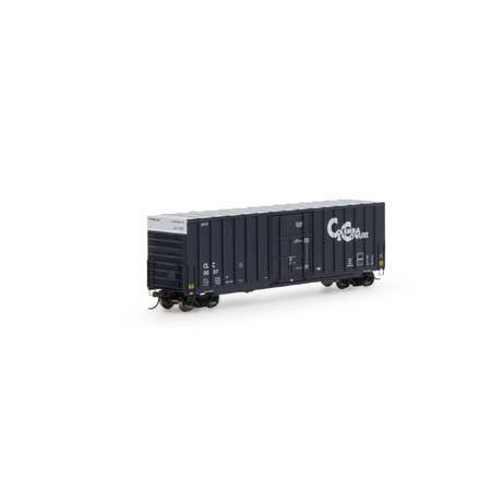 Athearn RND1514 50' Ext Post High Cube Plug Boxcar, CLC Columbia & Cowlitz #3037 HO Scale
