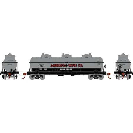 Athearn RND3189 3 Dome Tank Car NATX 4 Pack HO Scale