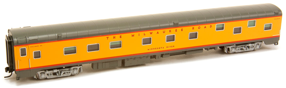 Estate Sale Used As Is RailSmith- Milwaukee Road-Duplex Sleeper ‘Minnesota River’ N Scale