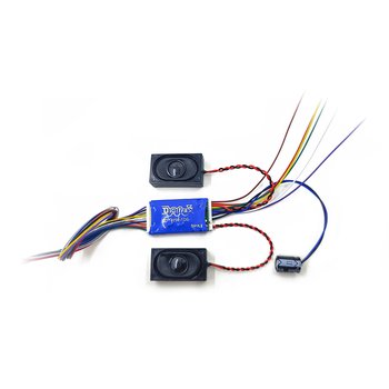 Digitrax SDYH167DST 1 Amp, 6 Function Sound Decoder HO Scale