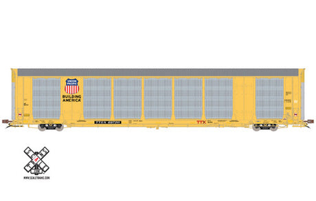 Scaletrains SXT32784 Gunderson Multi-Max Autorack Union Pacific/Building America/TTGX (Run 2) #697369 HO Scale