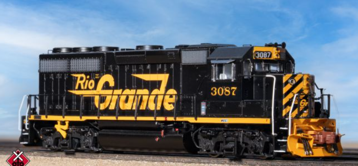Scaletrains SXT41957 EMD GP40 Phase IIc, Rio Grande/Large Billboard Lettering #3087 - DCC & Sound N Scale