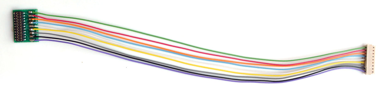 TRAIN CONTROL SYSTEM - TCS T-5"-21 is a 9 PIN JST to NEM21 European Harnesses- HO Scale YankeeDabbler Part # 745-1354 socket