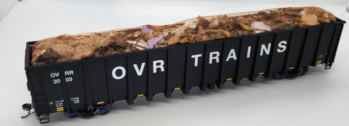 Otter Valley 6400 Gondola Construction Debris Load Version 2 - Single HO Scale