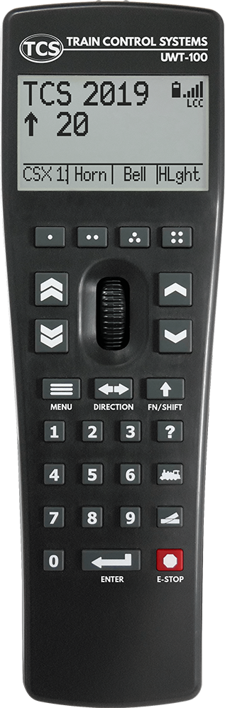 TCS Train Control Systems /  UWT-100 Universal WiFi Throttle (SCALE=ANY) Part # 745-UWT-100