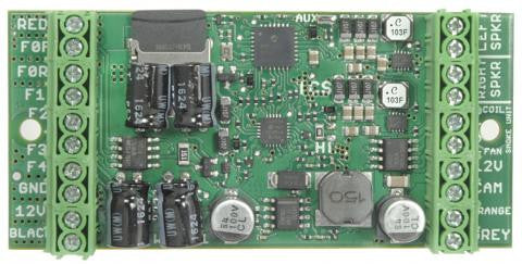 1600 TCS Train Control Systems / WOW501 Sound, 5-Amp, Steam Locomotive Dec (SCALE=HO) Part # 745-1600