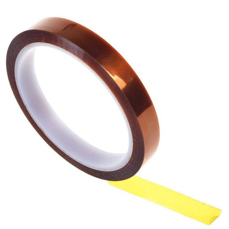 Kapton Tape 15mm about 1/2” roll of high-quality Kapton tape which is perfect  for securing and isolating decoders in both HO and N scale