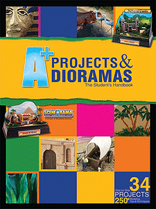 Woodland Scenics 4171 A+ Projects and Dioramas: A Students Handbook -- Spiral Bound, 202 Pages A Scale