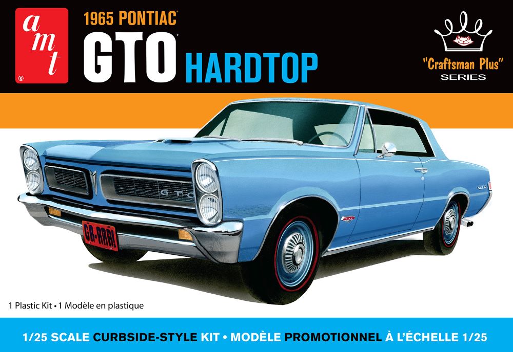 AMT 1410 1965 Pontiac GTO Craftsman 1/25 Scale Model Kit