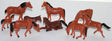 Image for 326-63608 Assorted Horses HO 50/