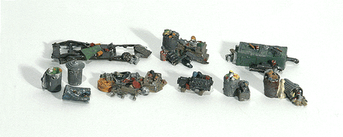Woodland Scenics 1852 Assorted Junk - Scenic Accents(R) HO Scale
