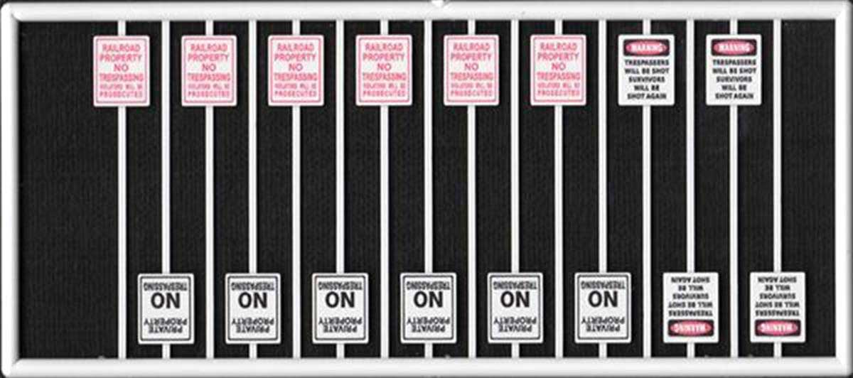 Image for 293-8315 Asst No Trspssing Sgn 16/