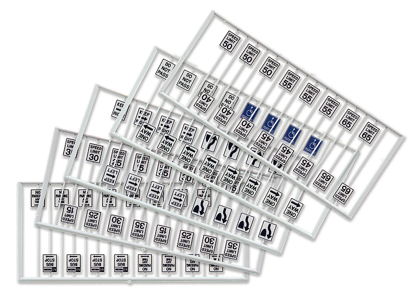 Image for 293-8264 Road Signs Assorted 80/