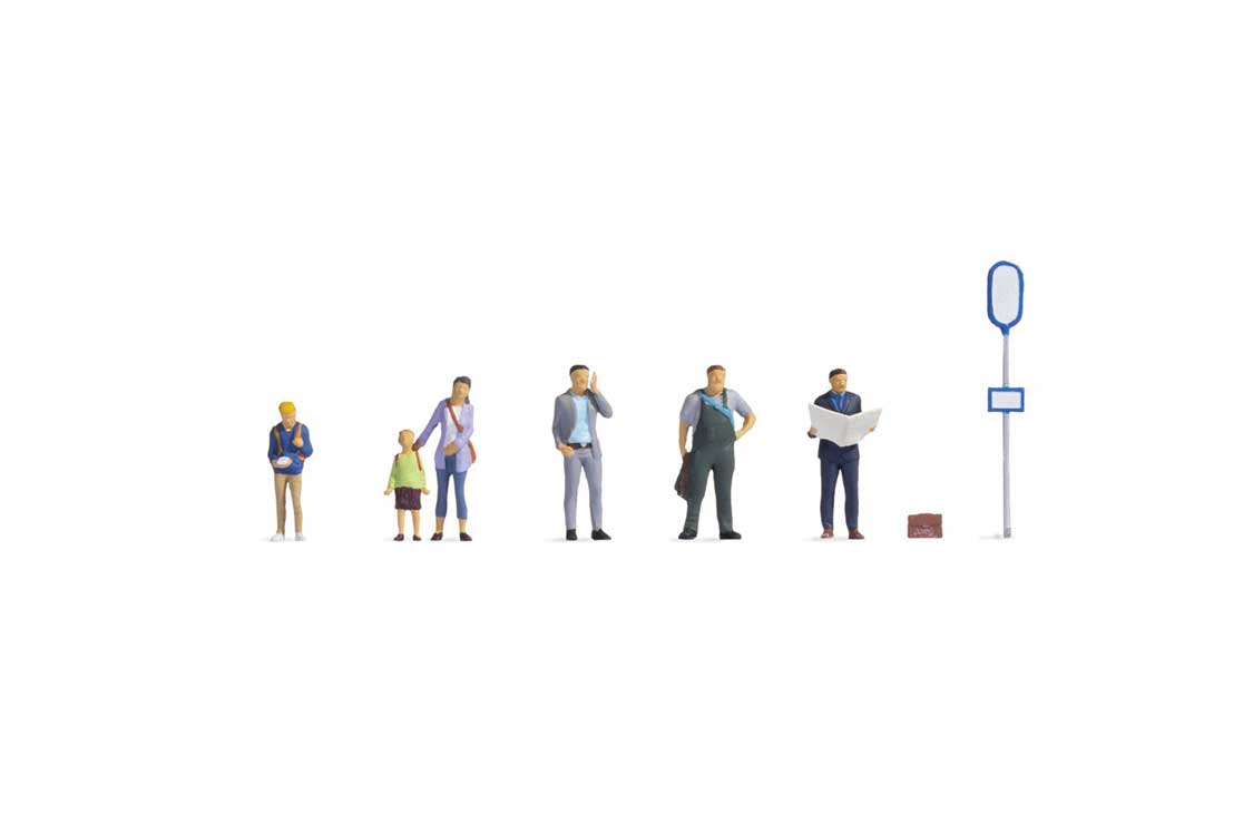 Image for 528-36246 At the Bus Stop /6