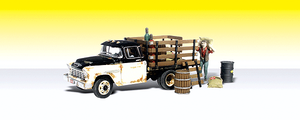 Woodland Scenics 5335 AutoScenes(R) -- Henry's Haulin' N Scale