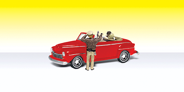 Woodland Scenics 5337 AutoScenes(R) -- Cop 'n a Kiss N Scale