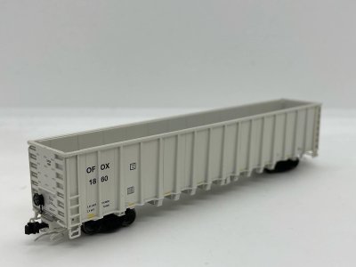 Otter Valley 6454 NSC 64 Ft 6400 CuFt Scrap and Trash Gondola - OFOX #1866 N Scale