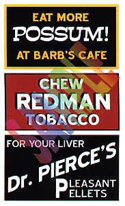 Image for 184-2250 Barn sign dcl set #1   3/