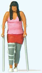 Image for 590-28216 Woman w/Broken Leg