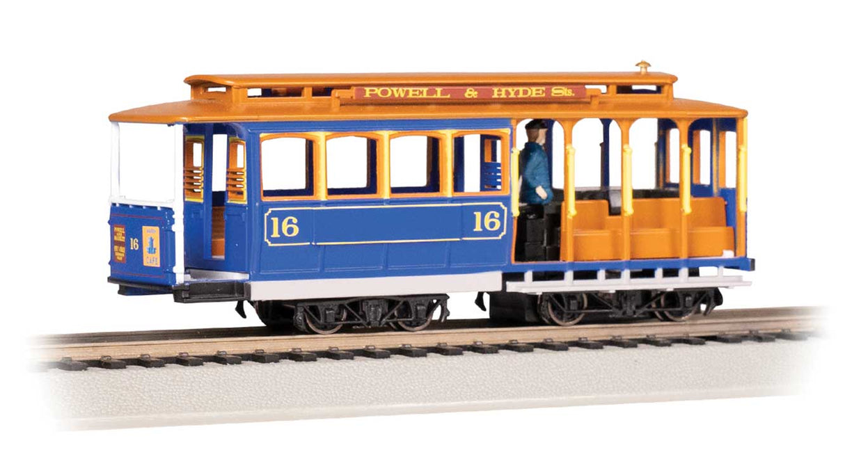 Image for 160-60528 Cable Car Blue & Tan 16
