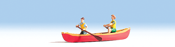 Image for 528-37805 Canoe w/2 Figures