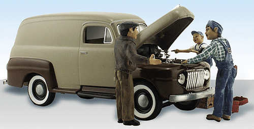 Woodland Scenics 5340 Carburetor Chaos - Assembled - AutoScenes(R) N Scale