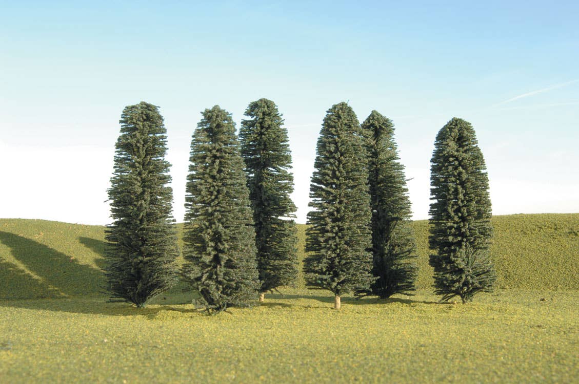 Bachmann SceneScapes H0/N Bäume – 24 Fichten/Tannen, 12,7–15,2 Cm, Fertig Für Modelllandschaft