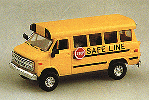 Image for 729-90076 Chevy School Bus Safe Ln