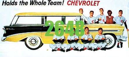 Image for 293-2648 Billboard Chevy Statnwgn