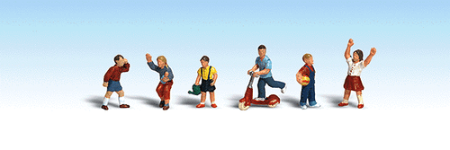 Woodland Scenics 1891 Children - Scenic Accents(R) -- pkg(6) HO Scale