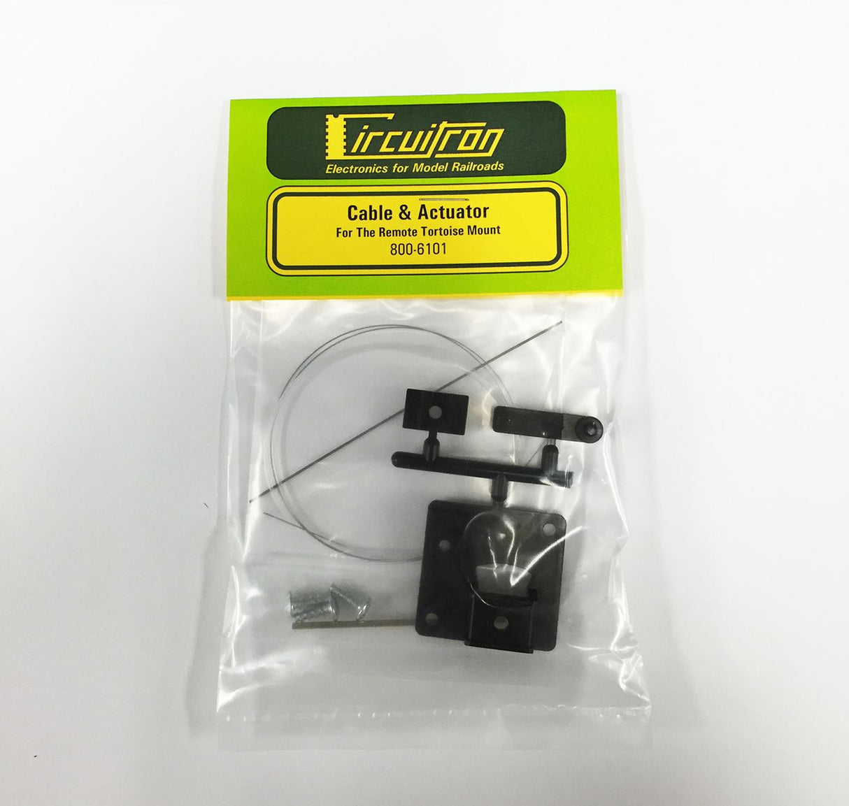 Circuitron 6101 Remote Tortoise Mount Cable For Crossovers & Double-Slip Switches (Scale = All) Part # 800-6101