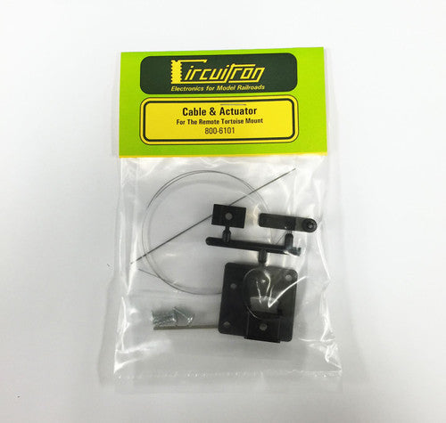 Circuitron 6101 Remote Tortoise Mount Cable For Crossovers & Double-Slip Switches (Scale = All) Part # 800-6101