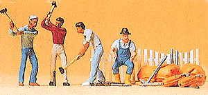 Image for 590-20264 Circus workers w/driver