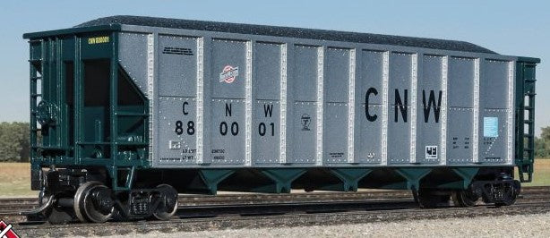 FVM 10079 Trinity RD-4 Coal Hopper, C&NW Chicago & NorthWestern #880086 Fox Valley Models N Scale