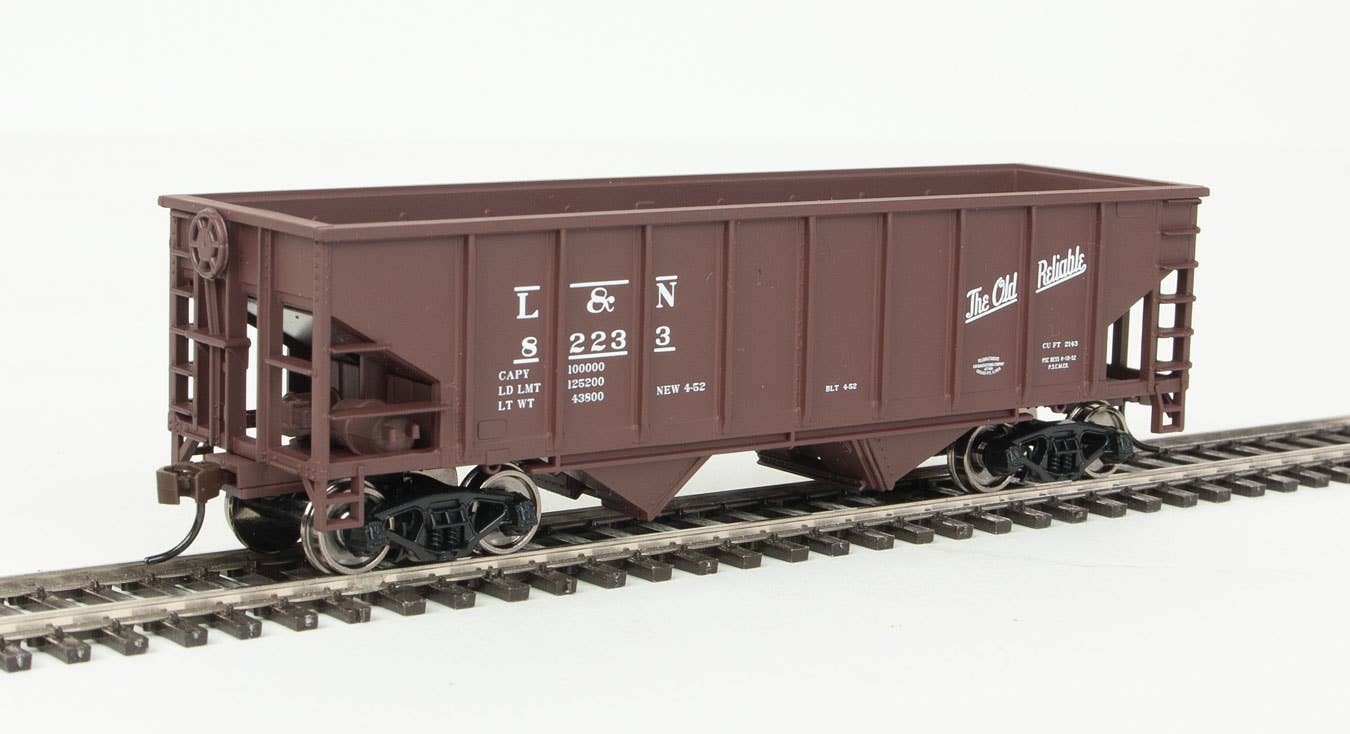 Walthers 1841 Coal Hopper - Ready to Run -- Louisville & Nashville