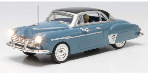 Woodland Scenics 5976 Comfy Cruise - Just Plug(R) Lighted Vehicle -- Blue O Scale