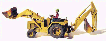 Image for 284-61010 310 A Backhoe w/Figure