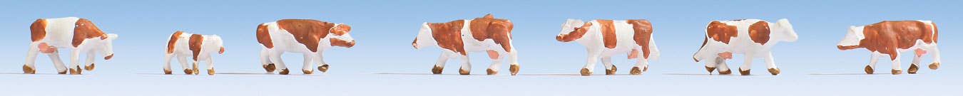 Image for 528-44251 Cows brown & white