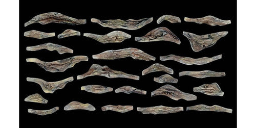 Woodland Scenics 1245 Creek Bank Rock Molds -- Set of 2 A Scale